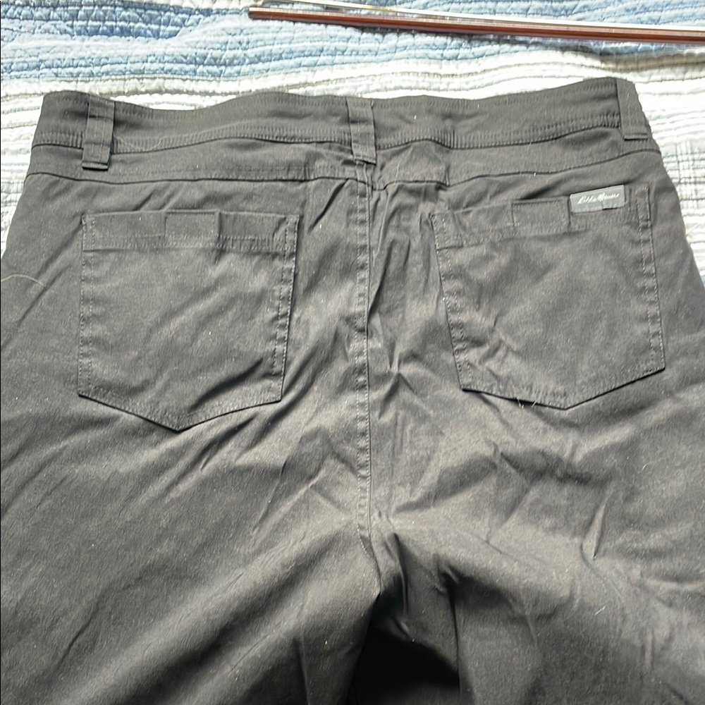 Eddie Bauer Men's Black Trousers - Picture 3 of 8
